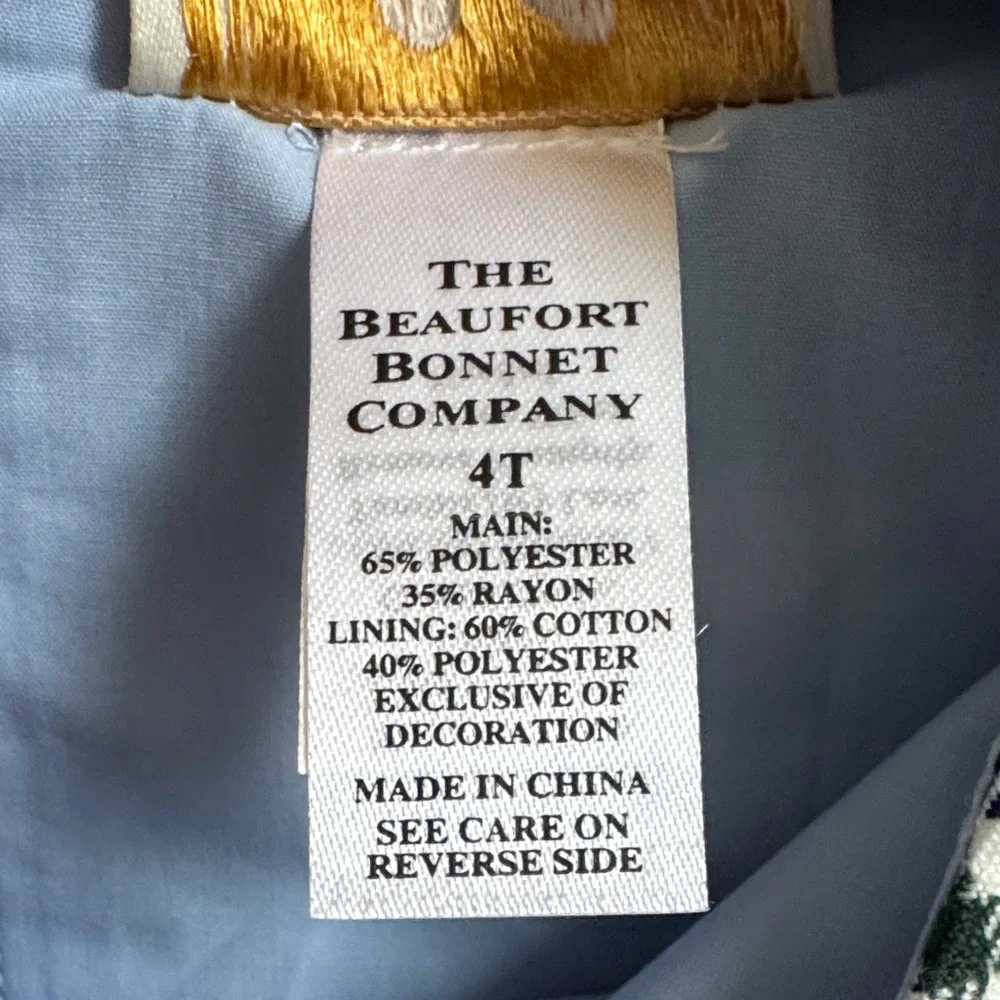 Beaufort Bonnet Company Jill Jumper Highgate Houndstooth/Palmetto Pearl Dress - Picture 2 of 10